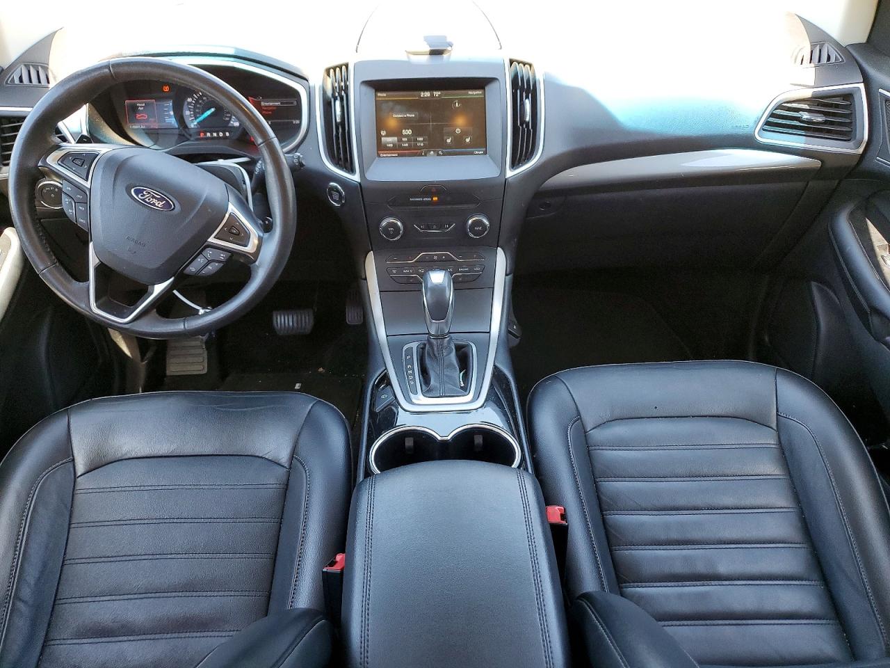 2015 Ford Edge Sel Gray vin: 2FMTK3J96FBC07744