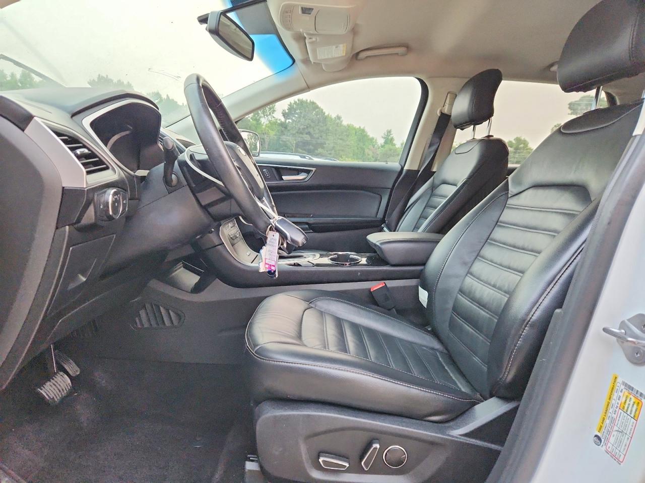 2015 Ford Edge Sel Белый vin: 2FMTK3J97FBC05730