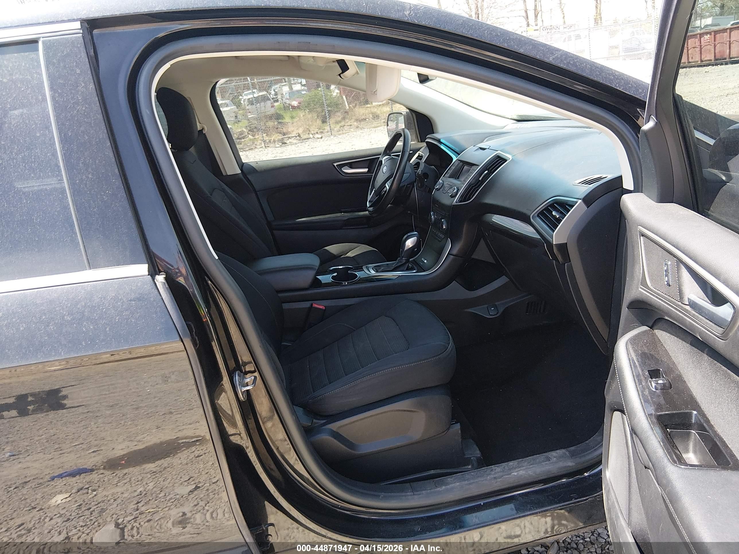 2015 Ford Edge Sel Black vin: 2FMTK3J98FBB59874