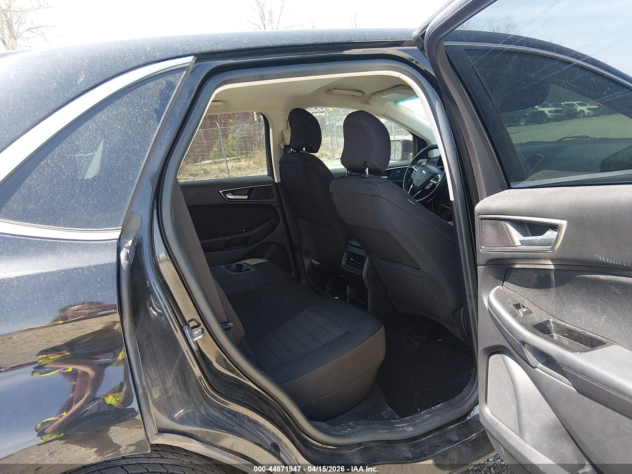 2015 Ford Edge Sel Black vin: 2FMTK3J98FBB59874