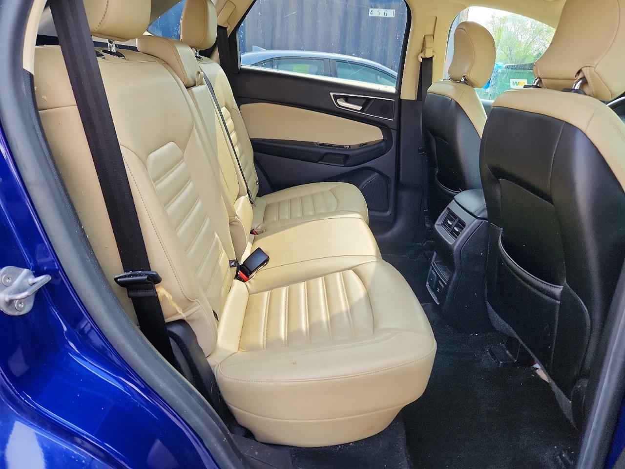 2015 Ford Edge Sel Blue vin: 2FMTK3J99FBB04480