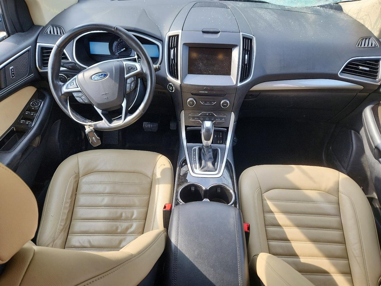2015 Ford Edge Sel Blue vin: 2FMTK3J99FBB04480