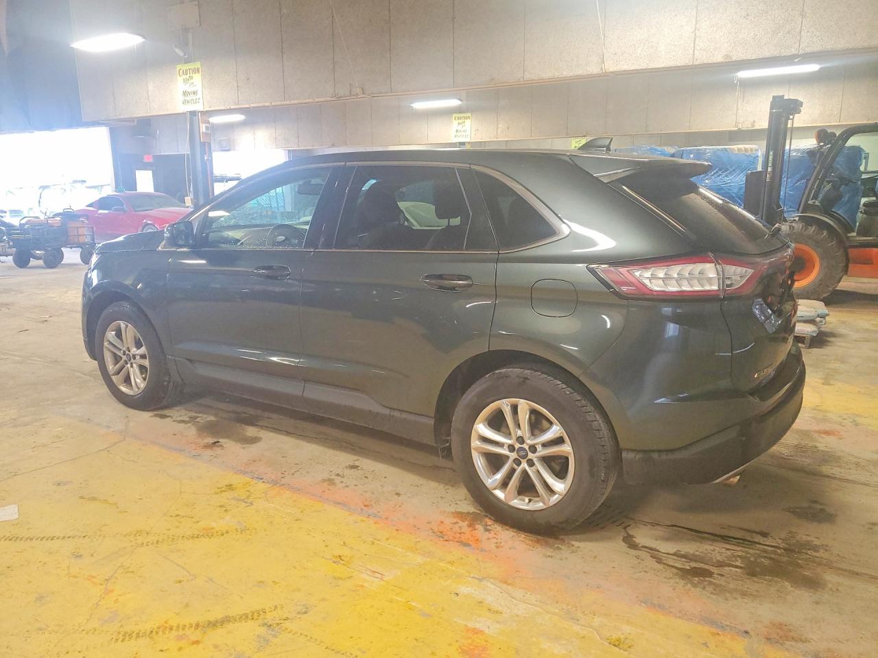 2015 Ford Edge Sel Серый vin: 2FMTK3J99FBB05886