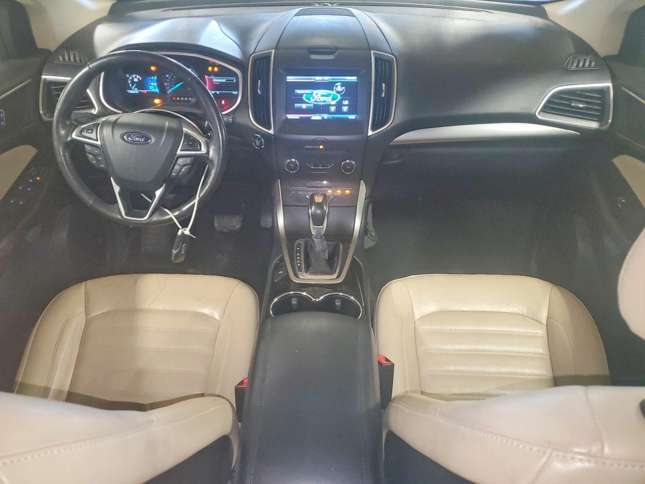 2015 Ford Edge Sel Серый vin: 2FMTK3J99FBB05886