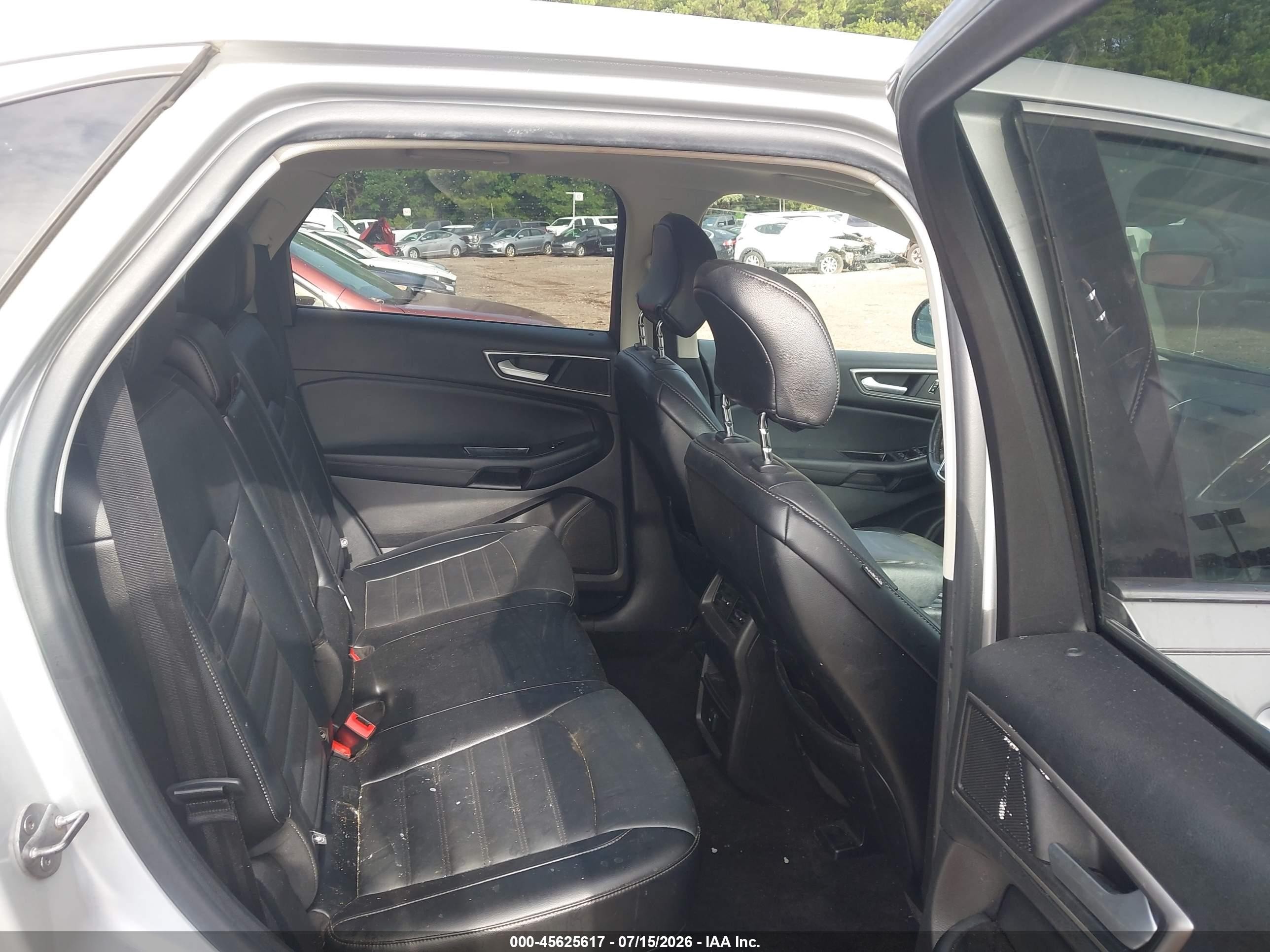 2015 Ford Edge Sel Серебряный vin: 2FMTK3J99FBB40850
