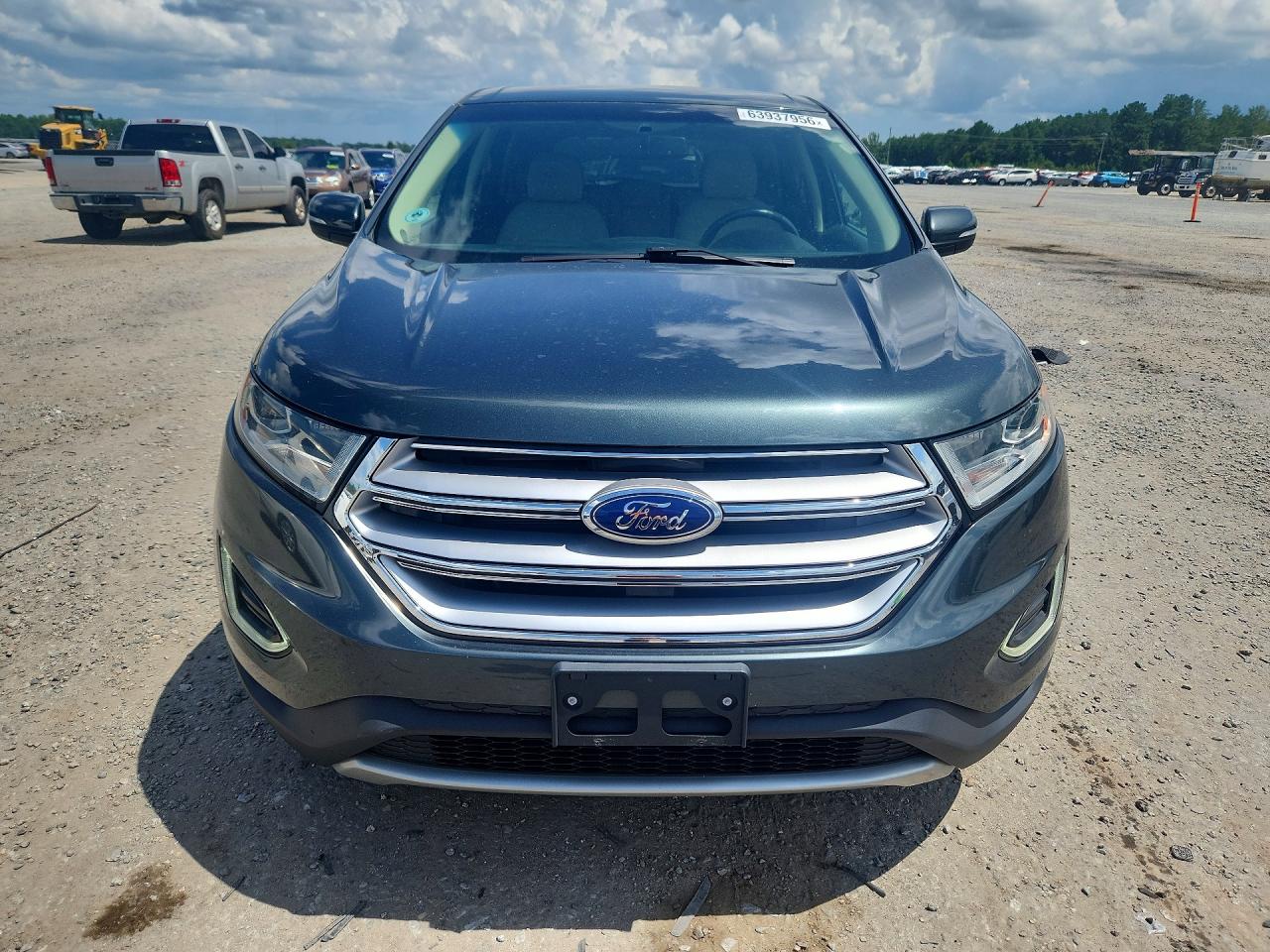 2015 Ford Edge Sel Зеленый vin: 2FMTK3J9XFBB40971