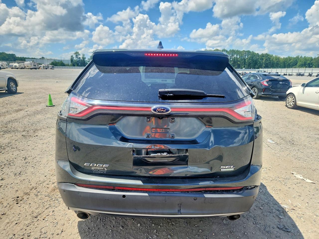 2015 Ford Edge Sel Зеленый vin: 2FMTK3J9XFBB40971