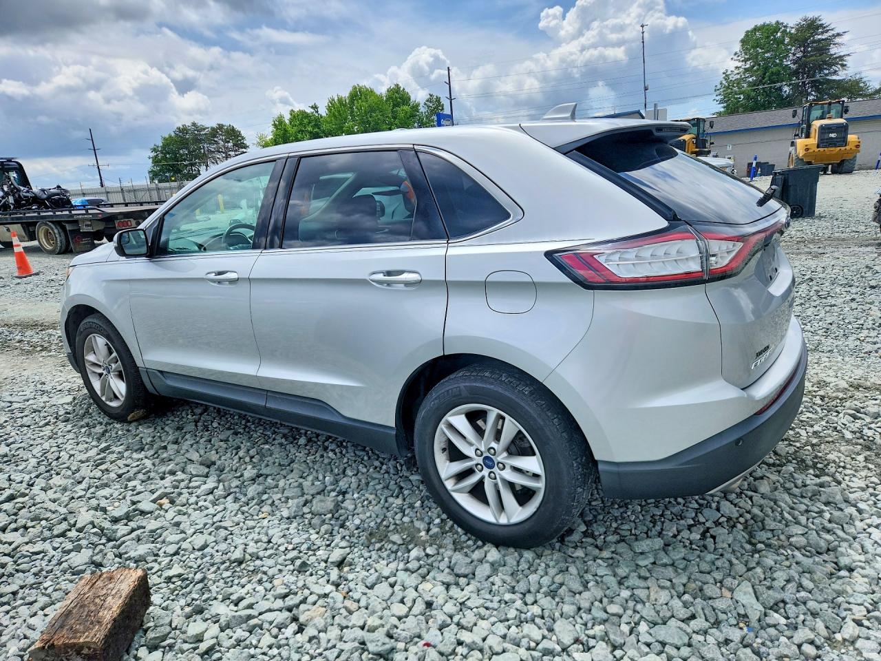 2015 Ford Edge Sel Gray vin: 2FMTK3J9XFBB80175