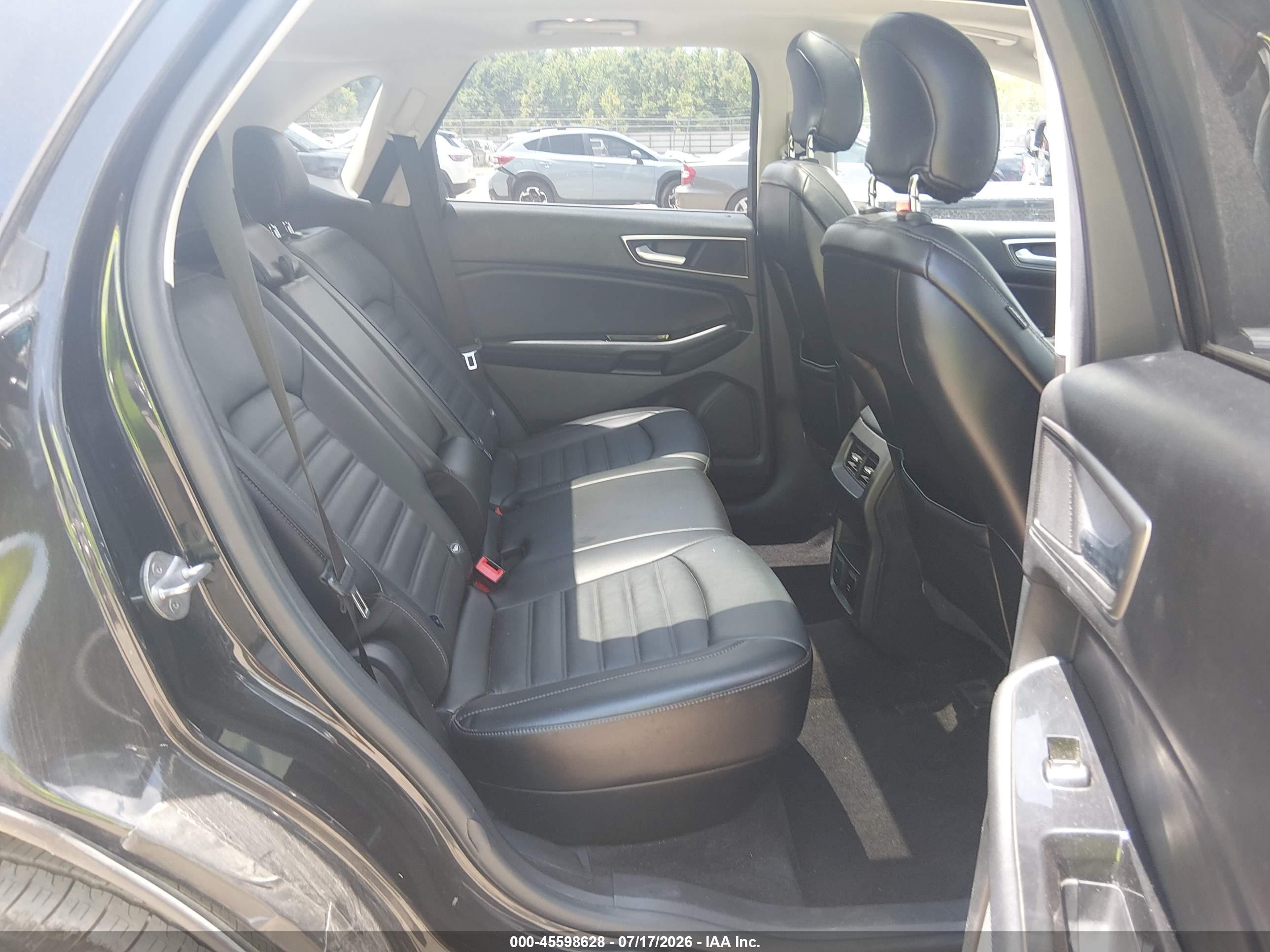 2015 Ford Edge Sel Black vin: 2FMTK3J9XFBB92858