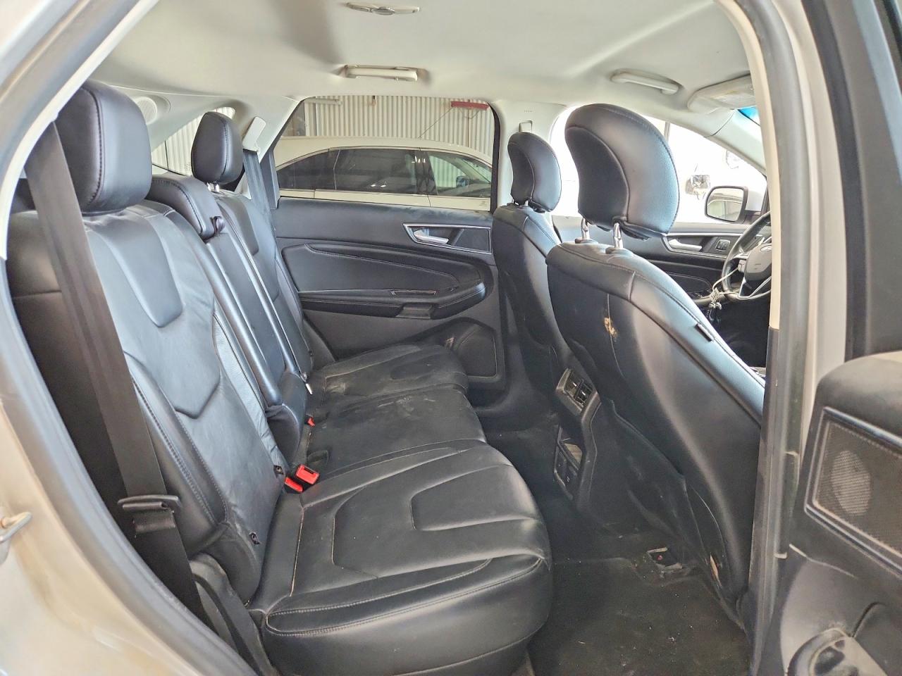 2015 Ford Edge Titanium Серебряный vin: 2FMTK3K80FBB39057
