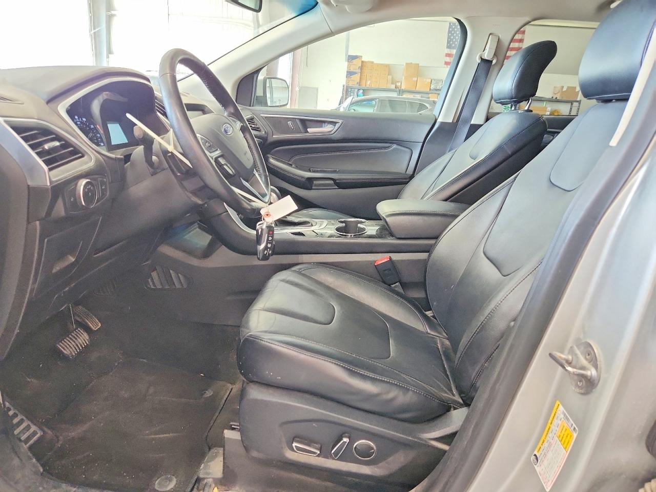 2015 Ford Edge Titanium Серебряный vin: 2FMTK3K80FBB39057