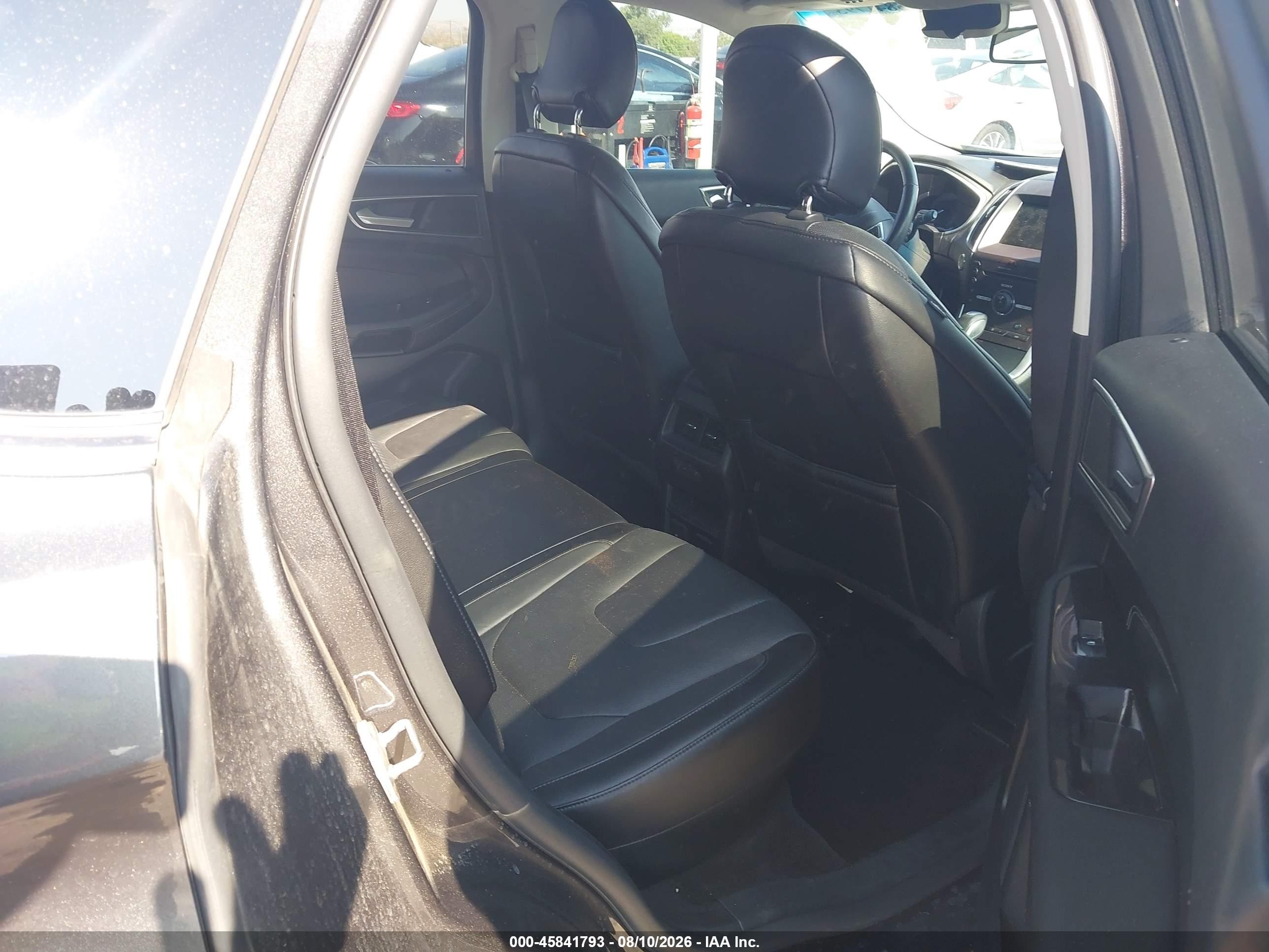 2015 Ford Edge Titanium Gray vin: 2FMTK3K80FBC06949