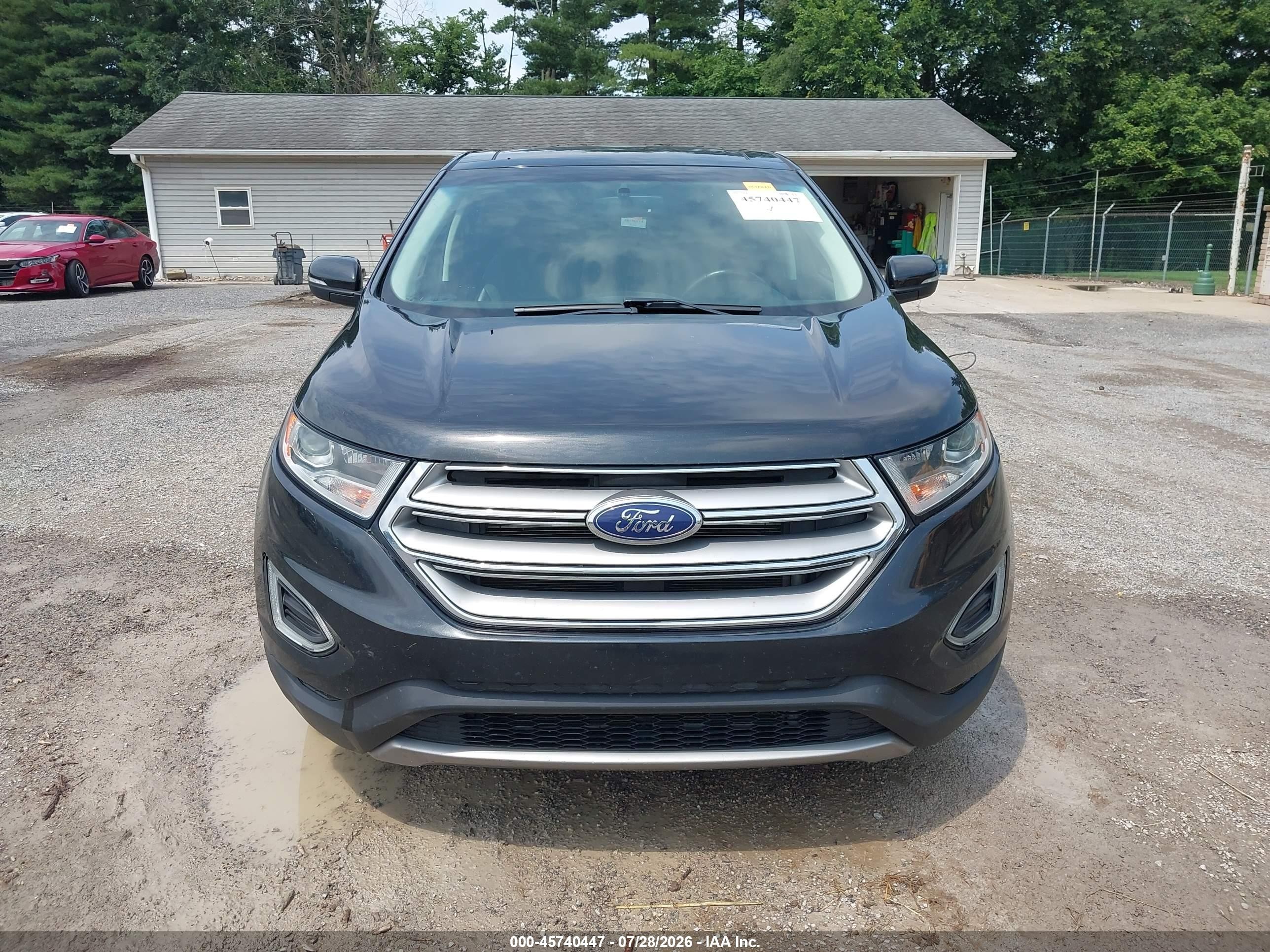 2015 Ford Edge Titanium Black vin: 2FMTK3K81FBB58510