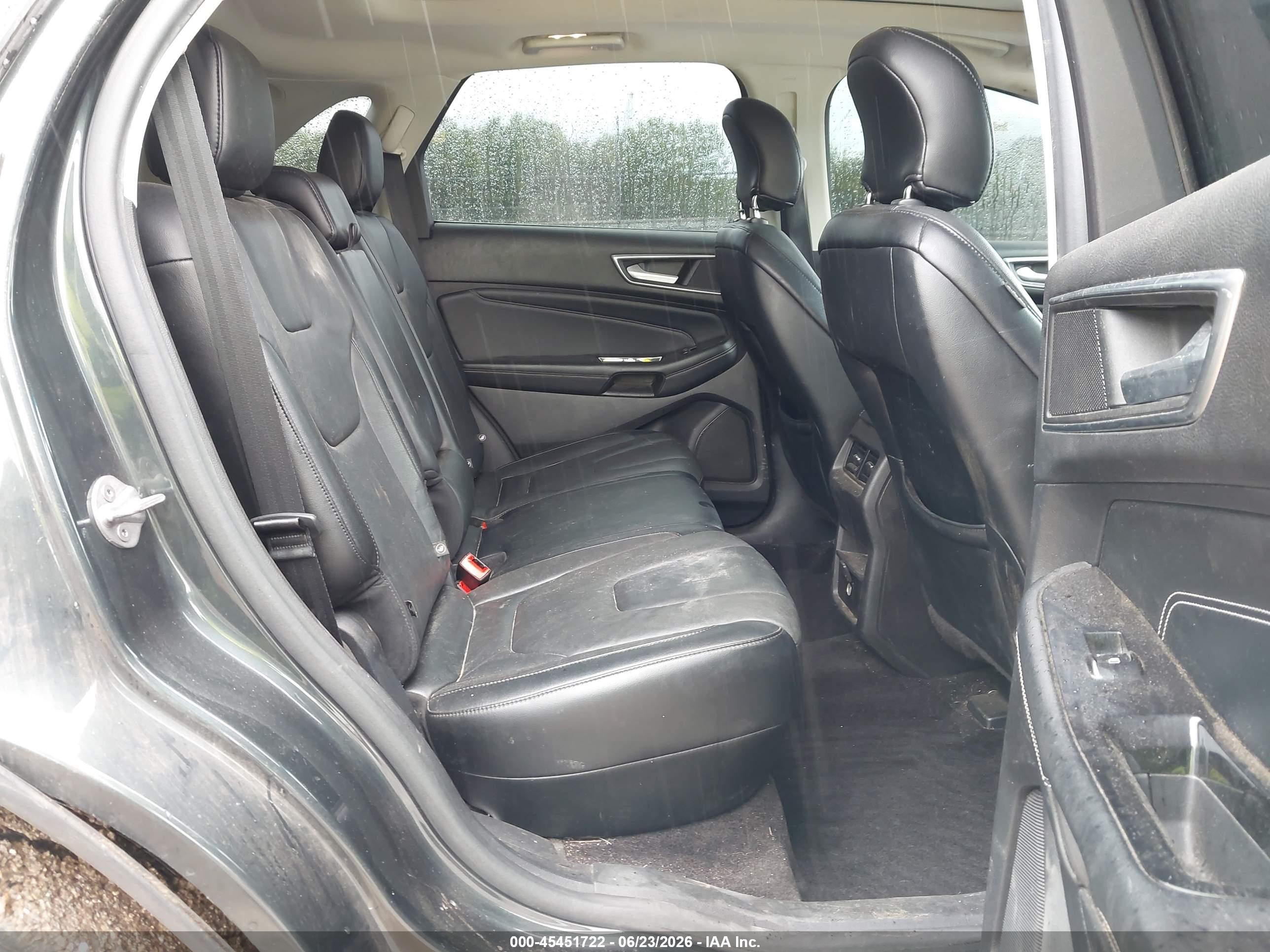 2015 Ford Edge Titanium Gray vin: 2FMTK3K81FBB61374