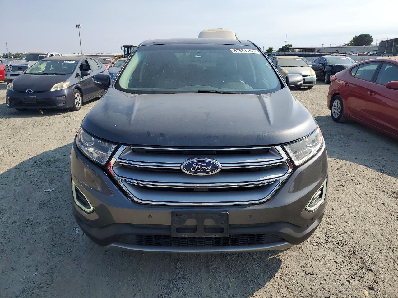 2015 Ford Edge Titanium Charcoal vin: 2FMTK3K81FBC11500