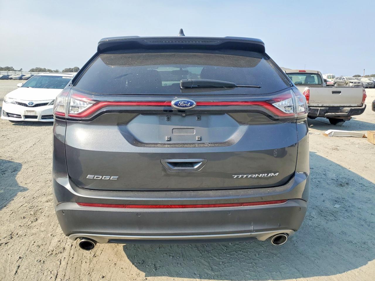2015 Ford Edge Titanium Charcoal vin: 2FMTK3K81FBC11500