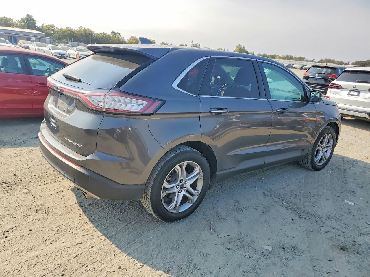 2015 Ford Edge Titanium Charcoal vin: 2FMTK3K81FBC11500