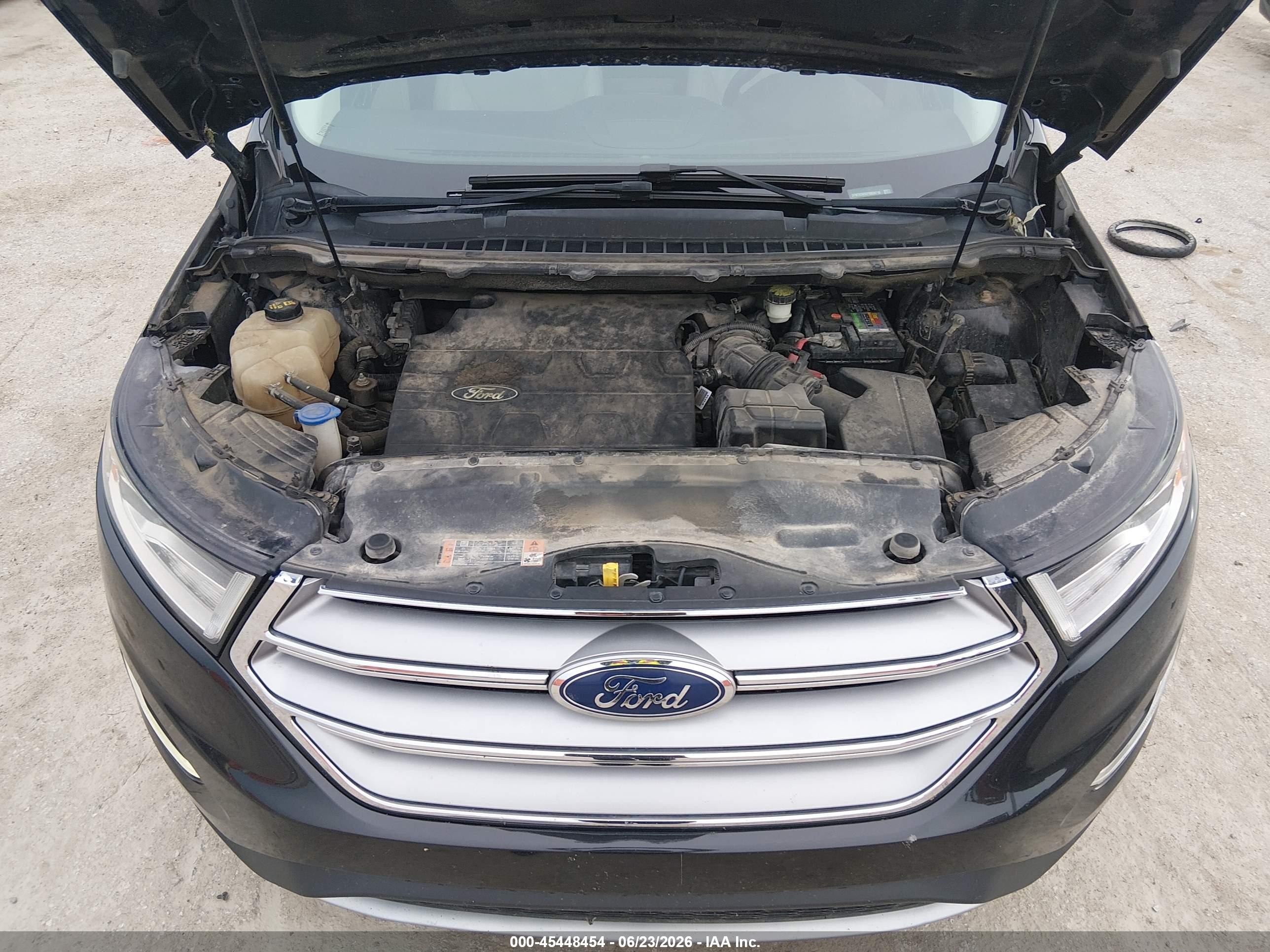 2015 Ford Edge Titanium Black vin: 2FMTK3K82FBB28710