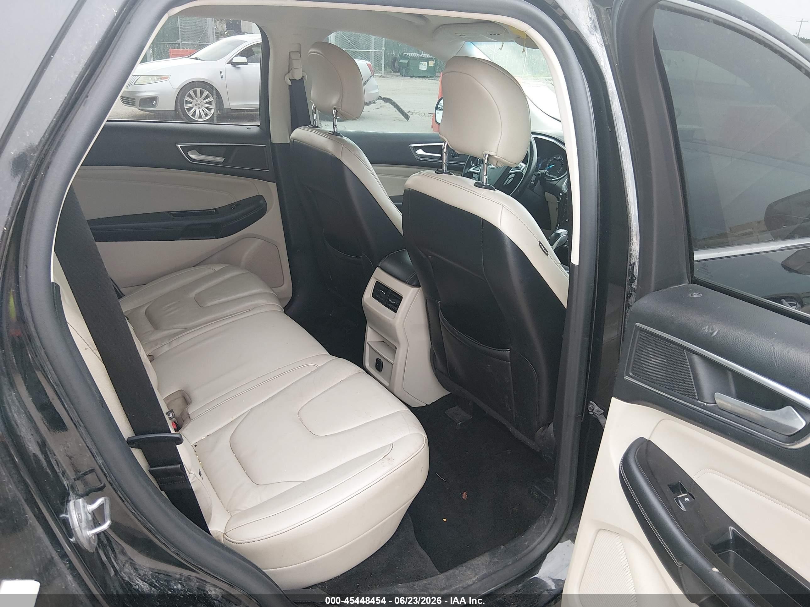 2015 Ford Edge Titanium Black vin: 2FMTK3K82FBB28710