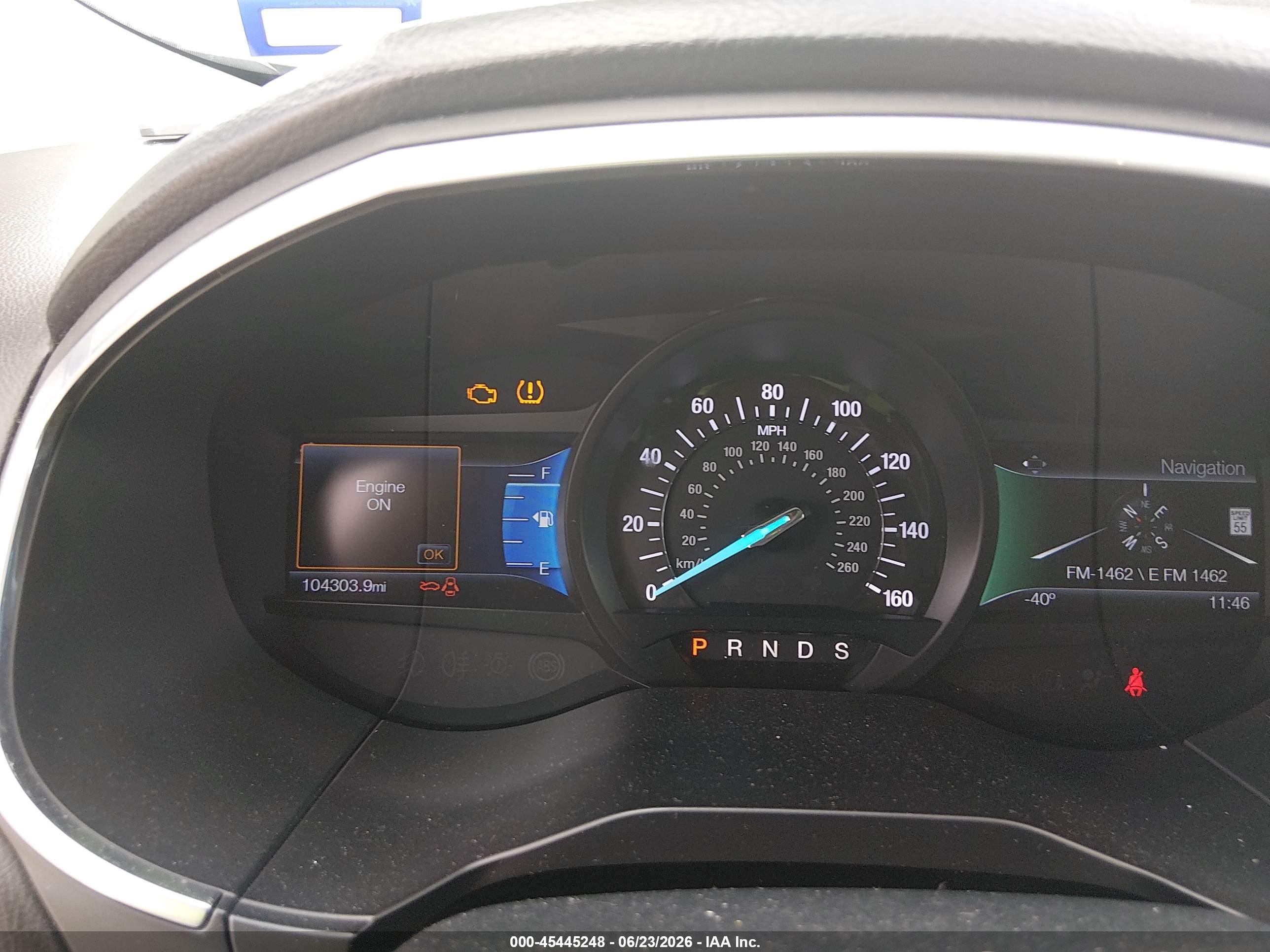 2015 Ford Edge Titanium Black vin: 2FMTK3K82FBC26362