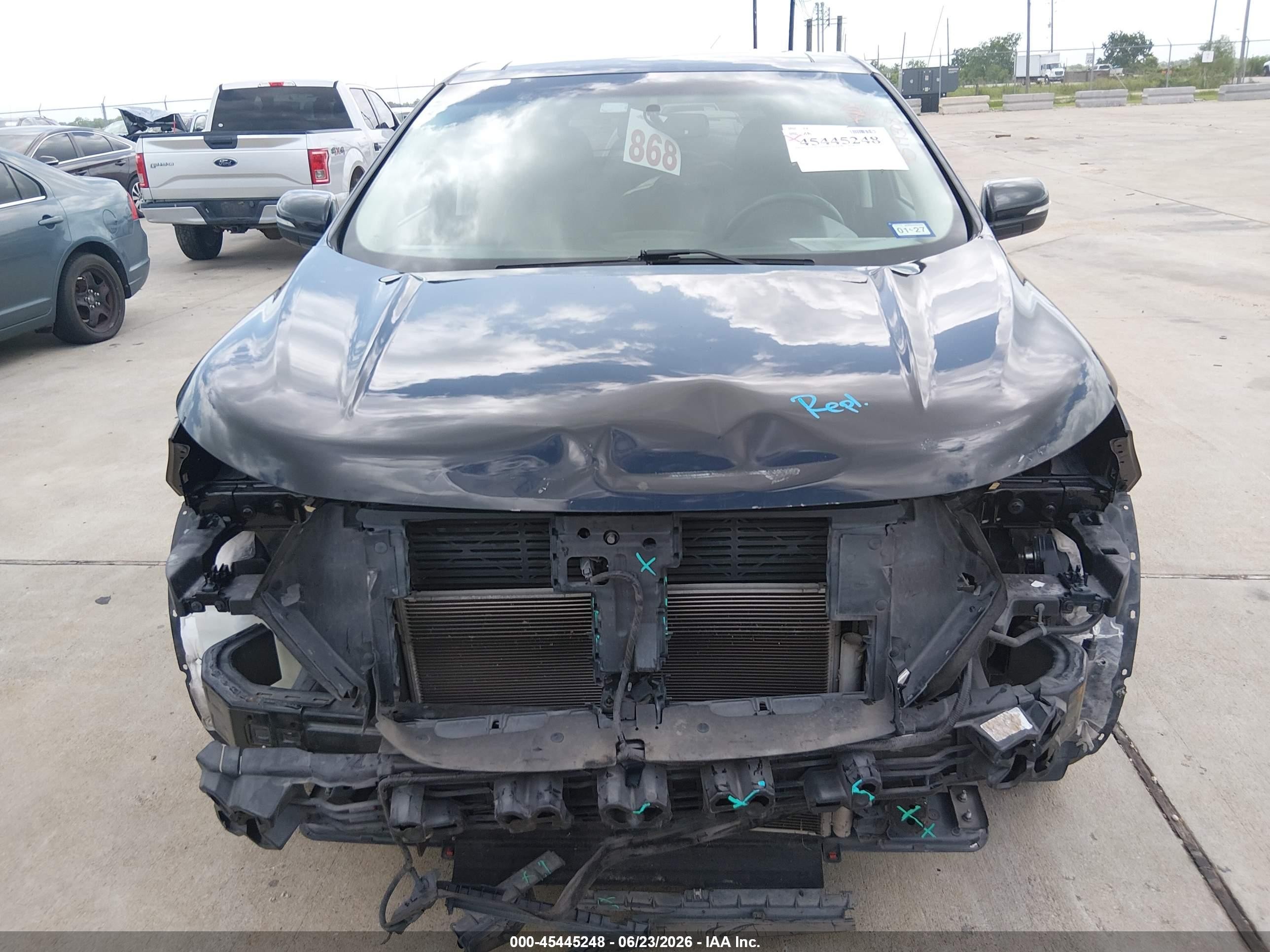 2015 Ford Edge Titanium Black vin: 2FMTK3K82FBC26362