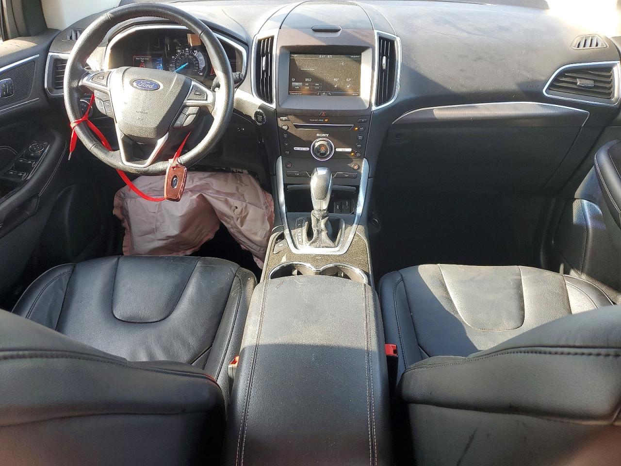 2015 Ford Edge Titanium Silver vin: 2FMTK3K85FBB26806