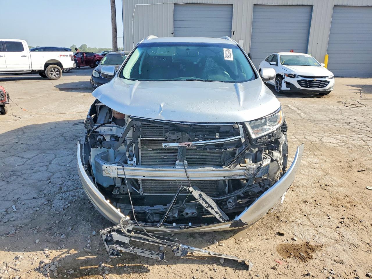 2015 Ford Edge Titanium Silver vin: 2FMTK3K85FBB26806
