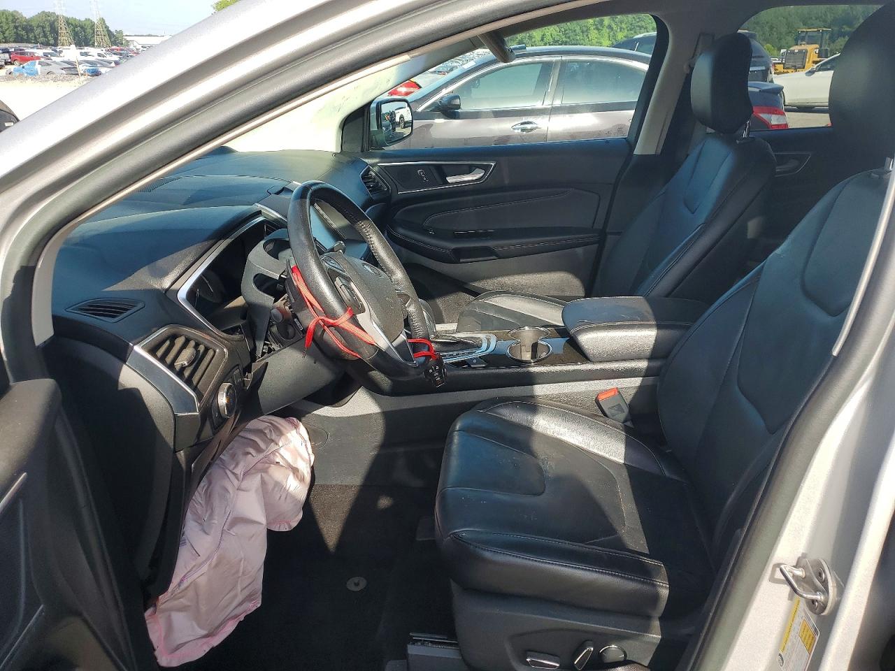 2015 Ford Edge Titanium Silver vin: 2FMTK3K85FBB26806