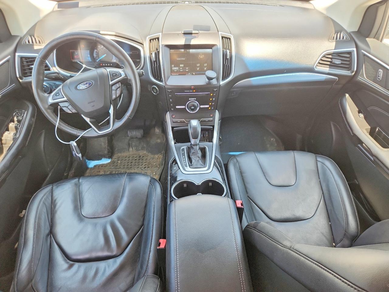 2015 Ford Edge Titanium Silver vin: 2FMTK3K85FBB31021