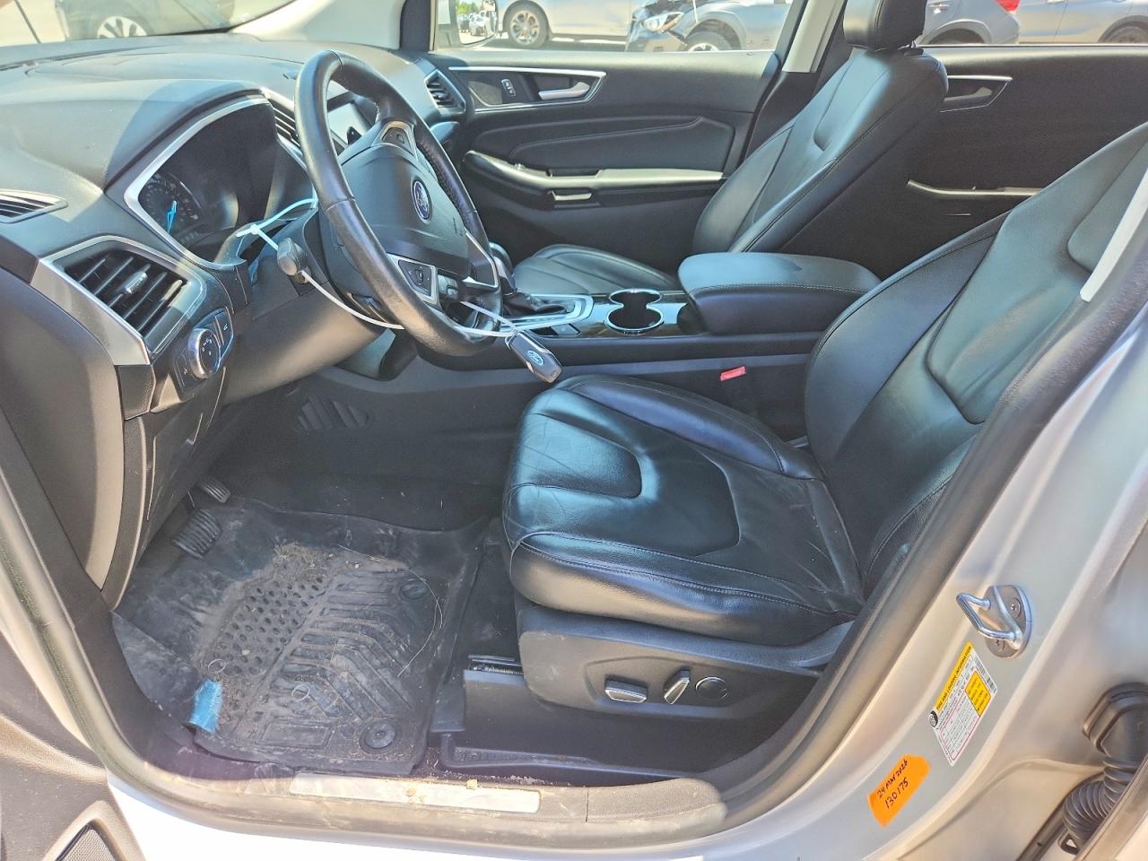 2015 Ford Edge Titanium Silver vin: 2FMTK3K85FBB31021