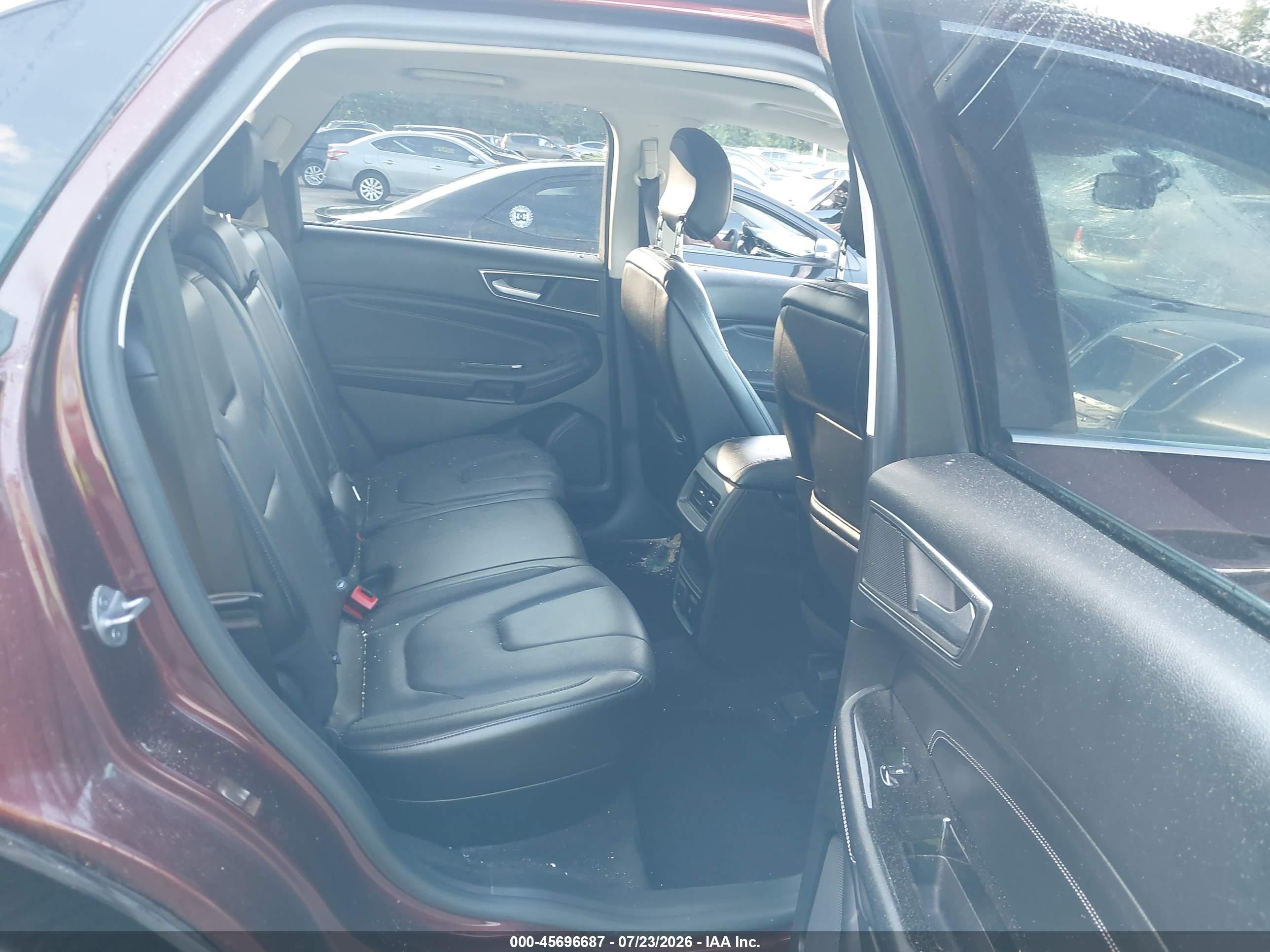 2015 Ford Edge Titanium Orange vin: 2FMTK3K85FBB89663