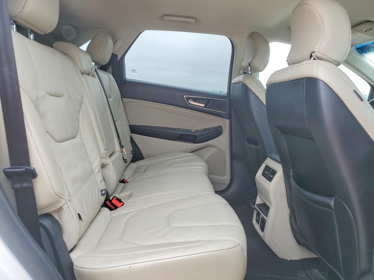 2015 Ford Edge Titanium White vin: 2FMTK3K85FBC38988