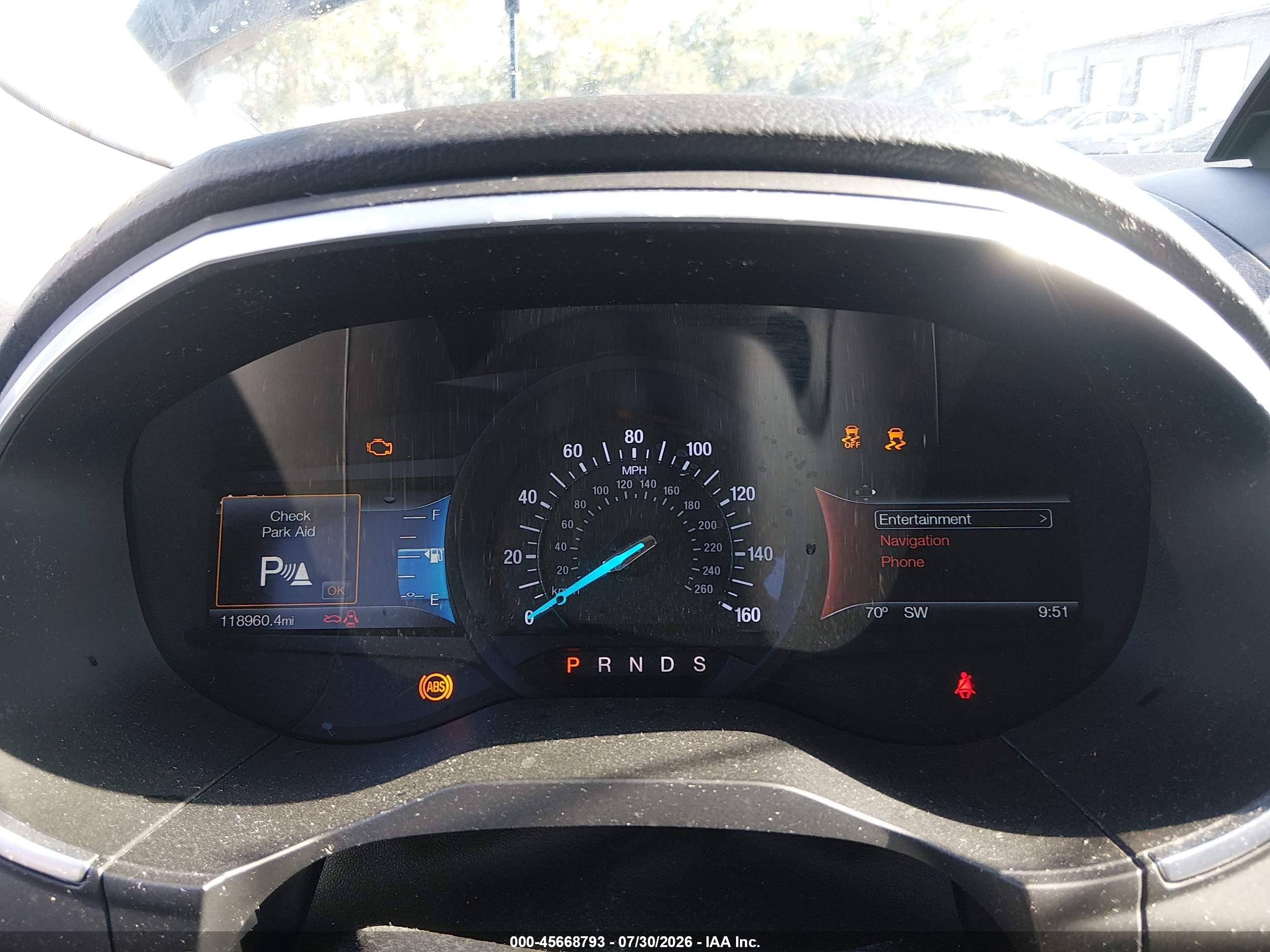 2015 Ford Edge Titanium Black vin: 2FMTK3K86FBB89557