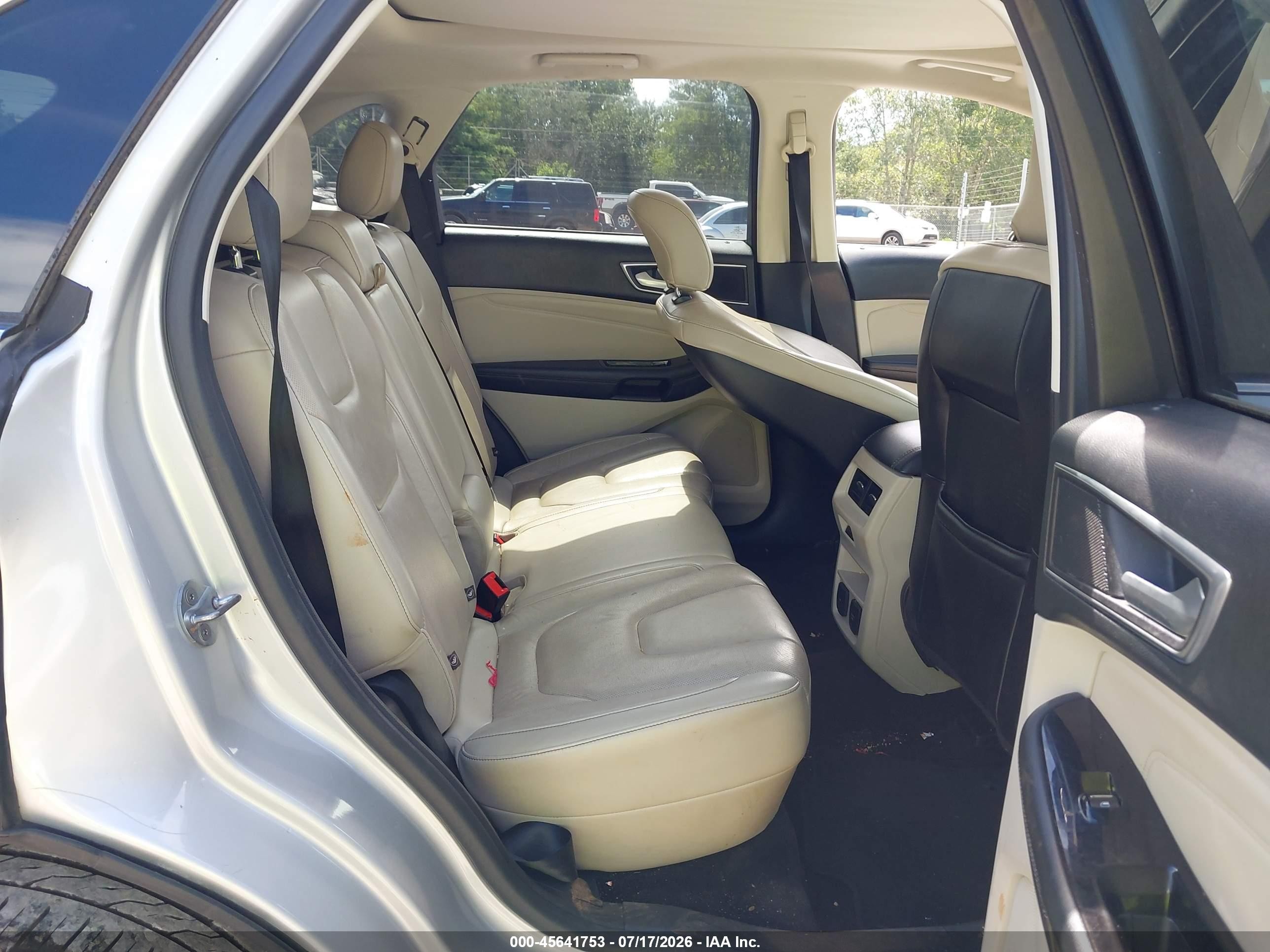 2015 Ford Edge Titanium Silver vin: 2FMTK3K86FBC09306