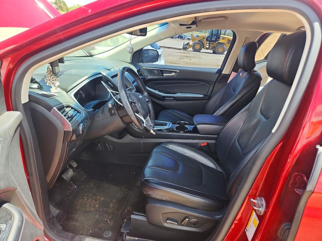 2015 Ford Edge Titanium Maroon vin: 2FMTK3K88FBC39147