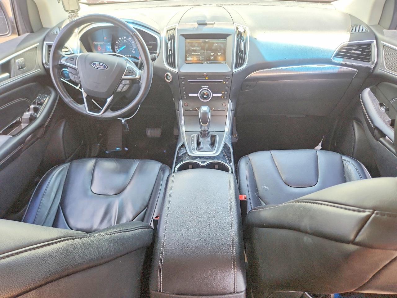 2015 Ford Edge Titanium Maroon vin: 2FMTK3K88FBC39147
