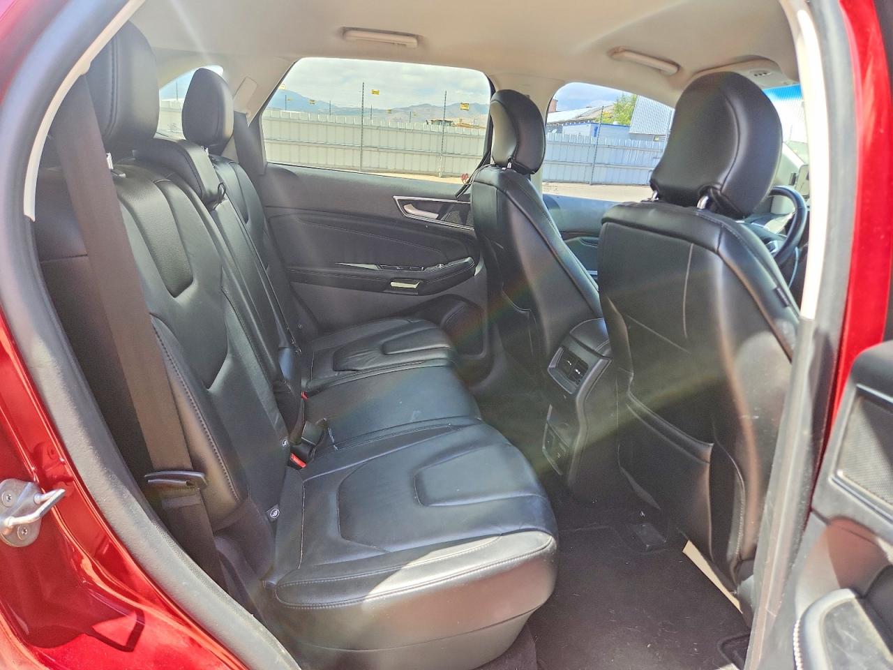 2015 Ford Edge Titanium Maroon vin: 2FMTK3K88FBC39147