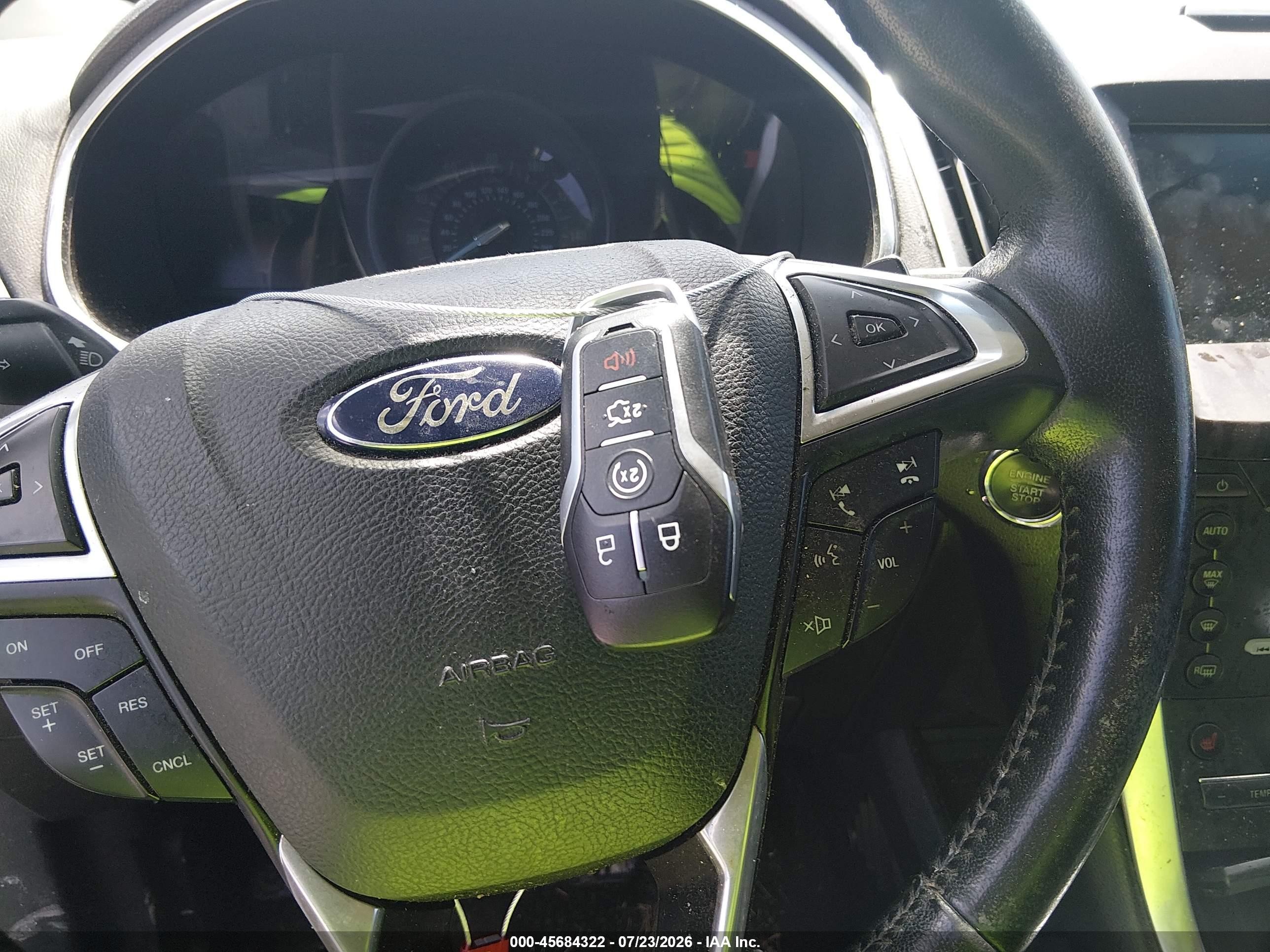 2015 Ford Edge Titanium Black vin: 2FMTK3K89FBB19518