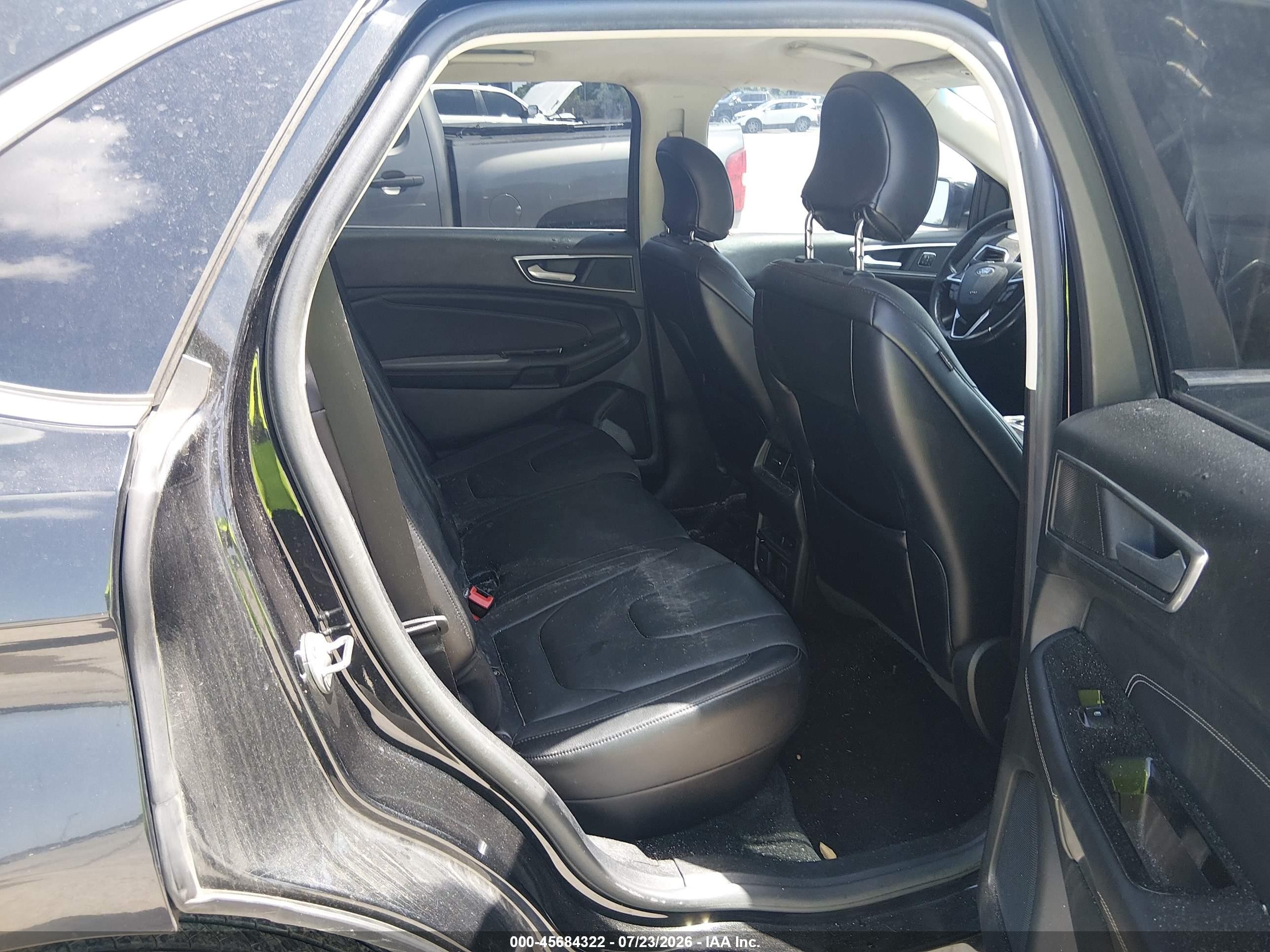 2015 Ford Edge Titanium Black vin: 2FMTK3K89FBB19518