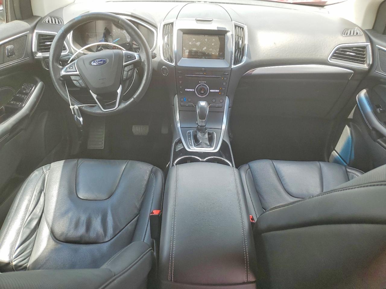 2015 Ford Edge Titanium Burgundy vin: 2FMTK3K89FBB89326