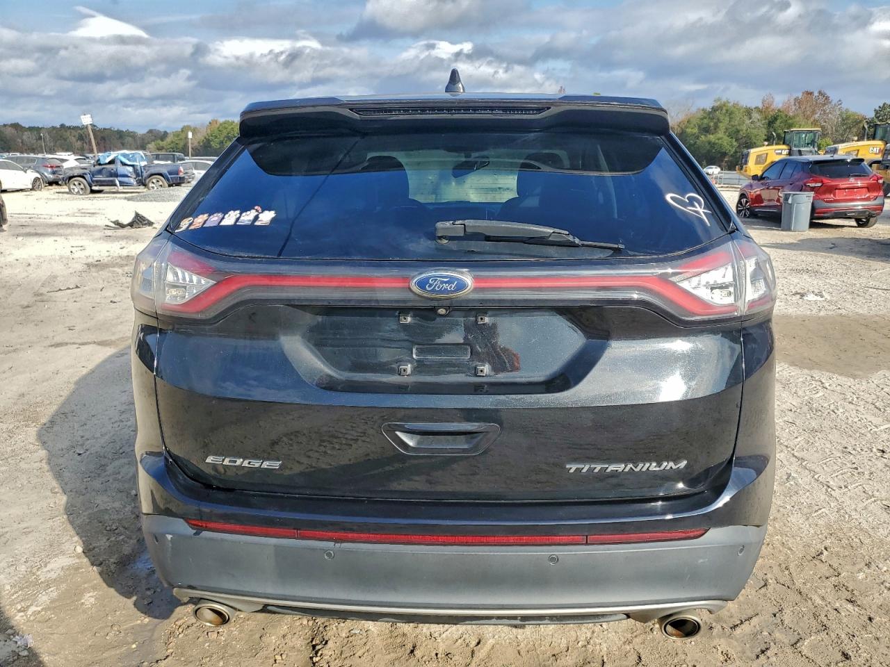 2015 Ford Edge Titanium Charcoal vin: 2FMTK3K8XFBB09516