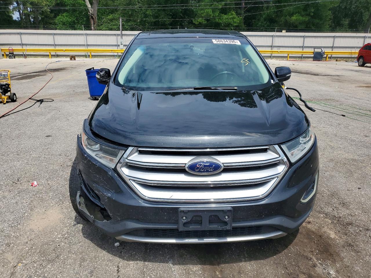2015 Ford Edge Titanium Black vin: 2FMTK3K8XFBB09645
