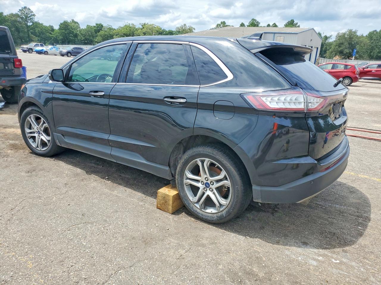 2015 Ford Edge Titanium Black vin: 2FMTK3K8XFBB09645