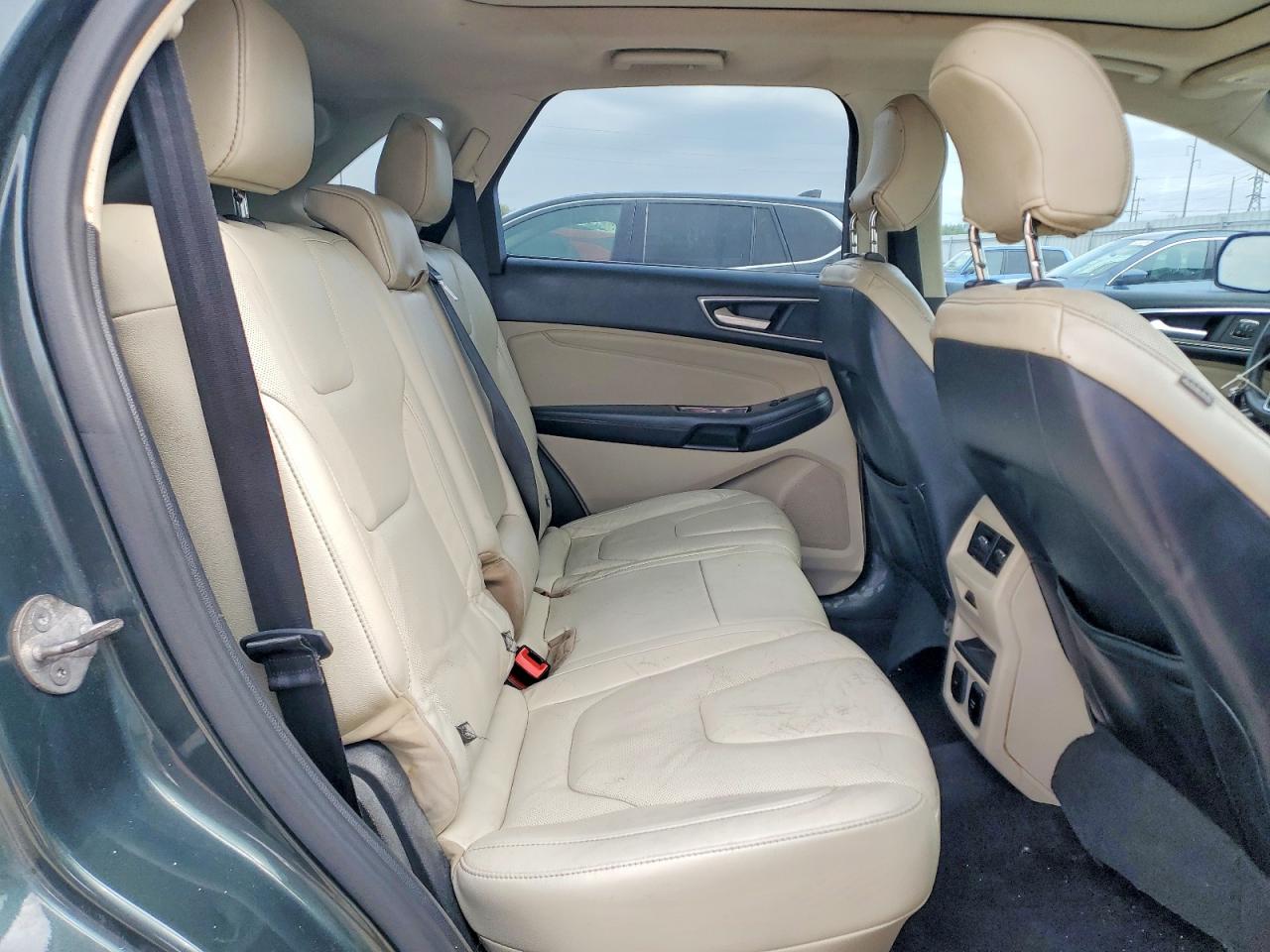 2015 Ford Edge Titanium Green vin: 2FMTK3K92FBB79679