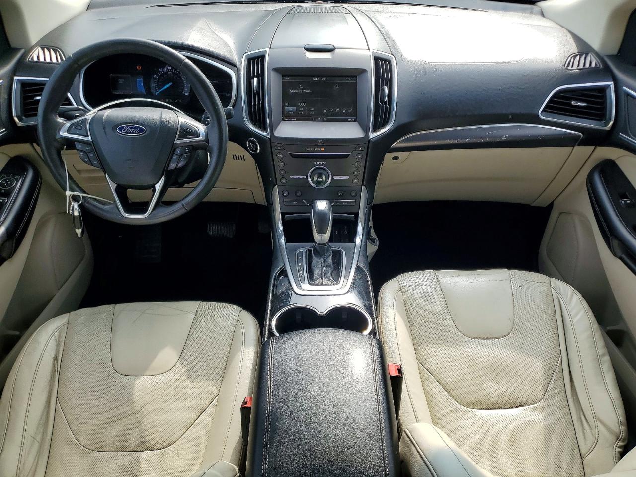2015 Ford Edge Titanium Green vin: 2FMTK3K92FBB79679
