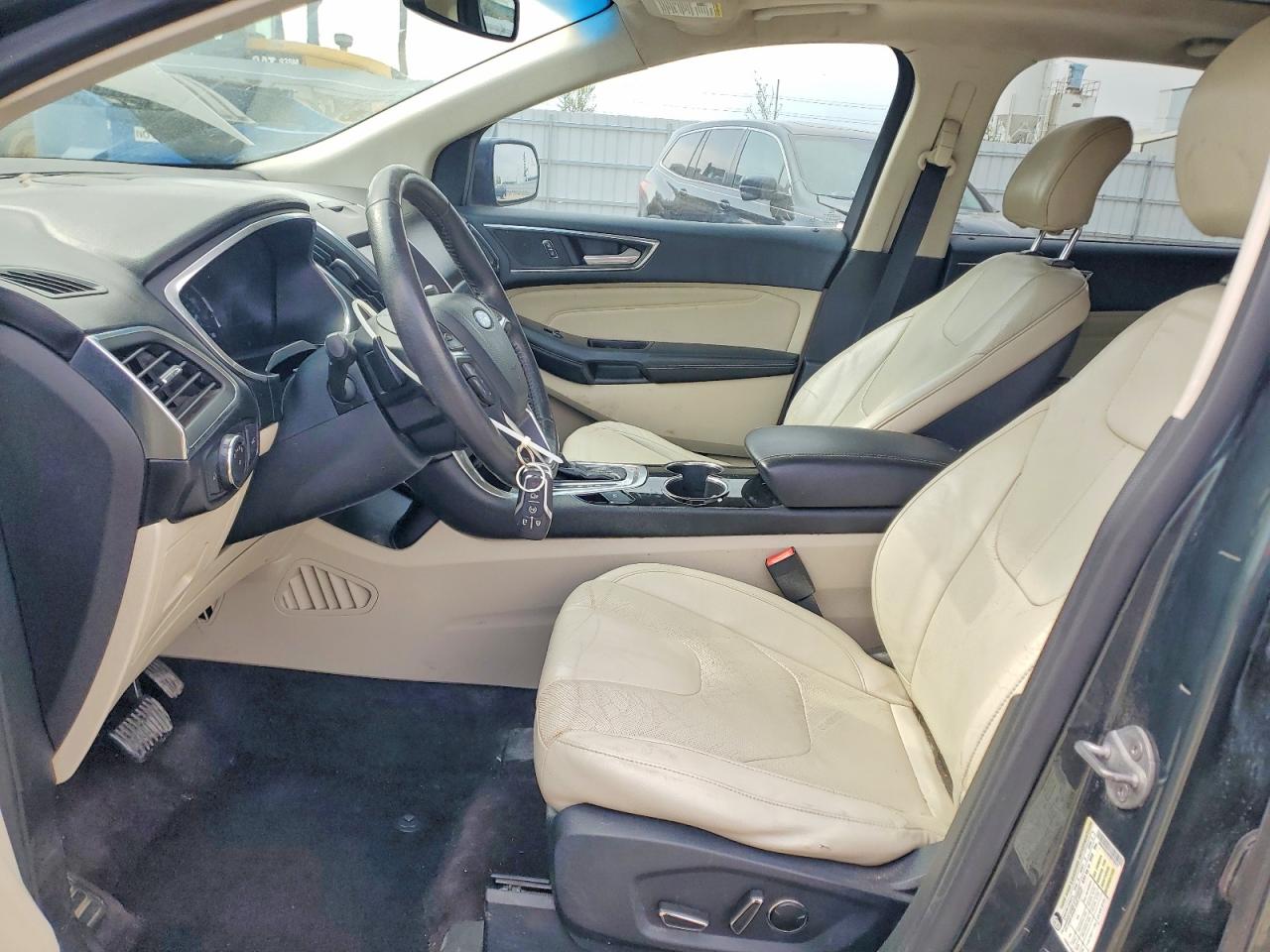 2015 Ford Edge Titanium Green vin: 2FMTK3K92FBB79679