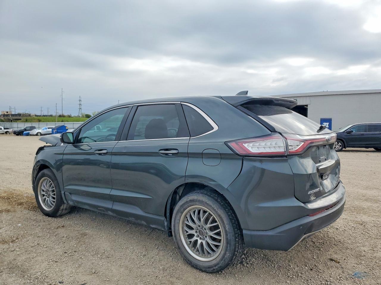 2015 Ford Edge Titanium Green vin: 2FMTK3K92FBB79679