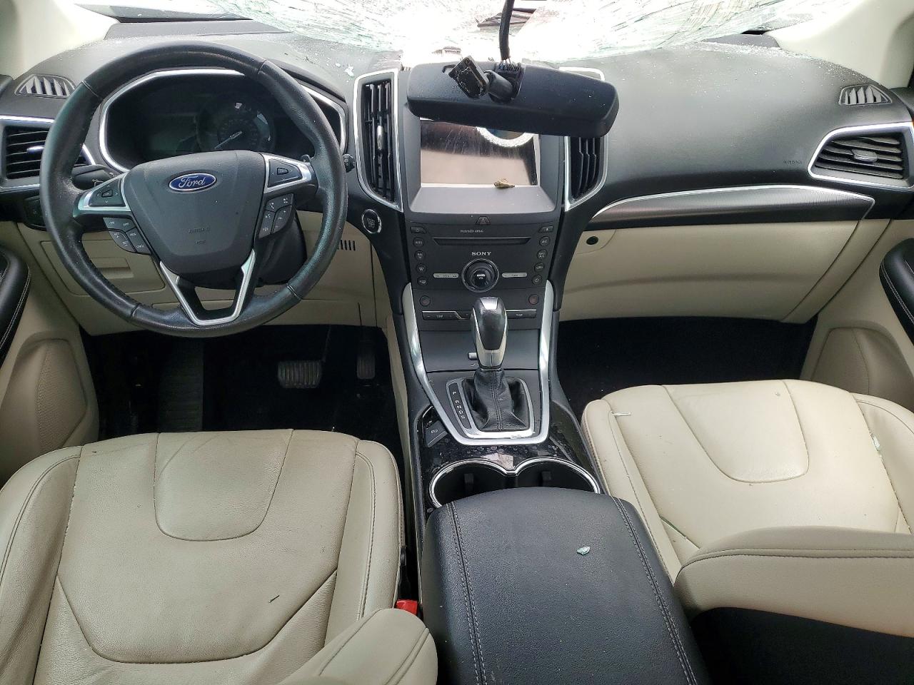 2015 Ford Edge Titanium Blue vin: 2FMTK3K93FBC03701