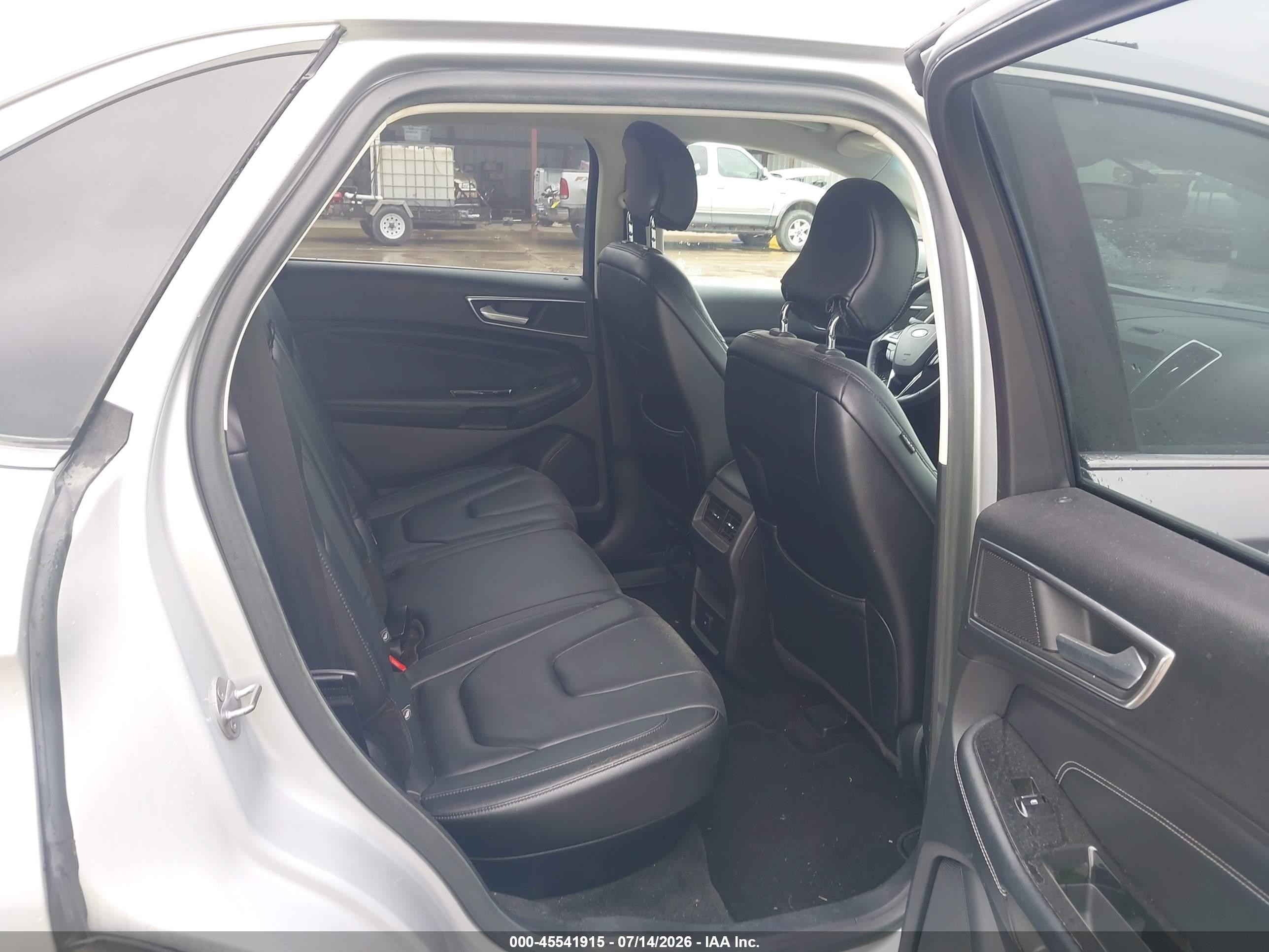 2015 Ford Edge Titanium Silver vin: 2FMTK3K94FBB31004