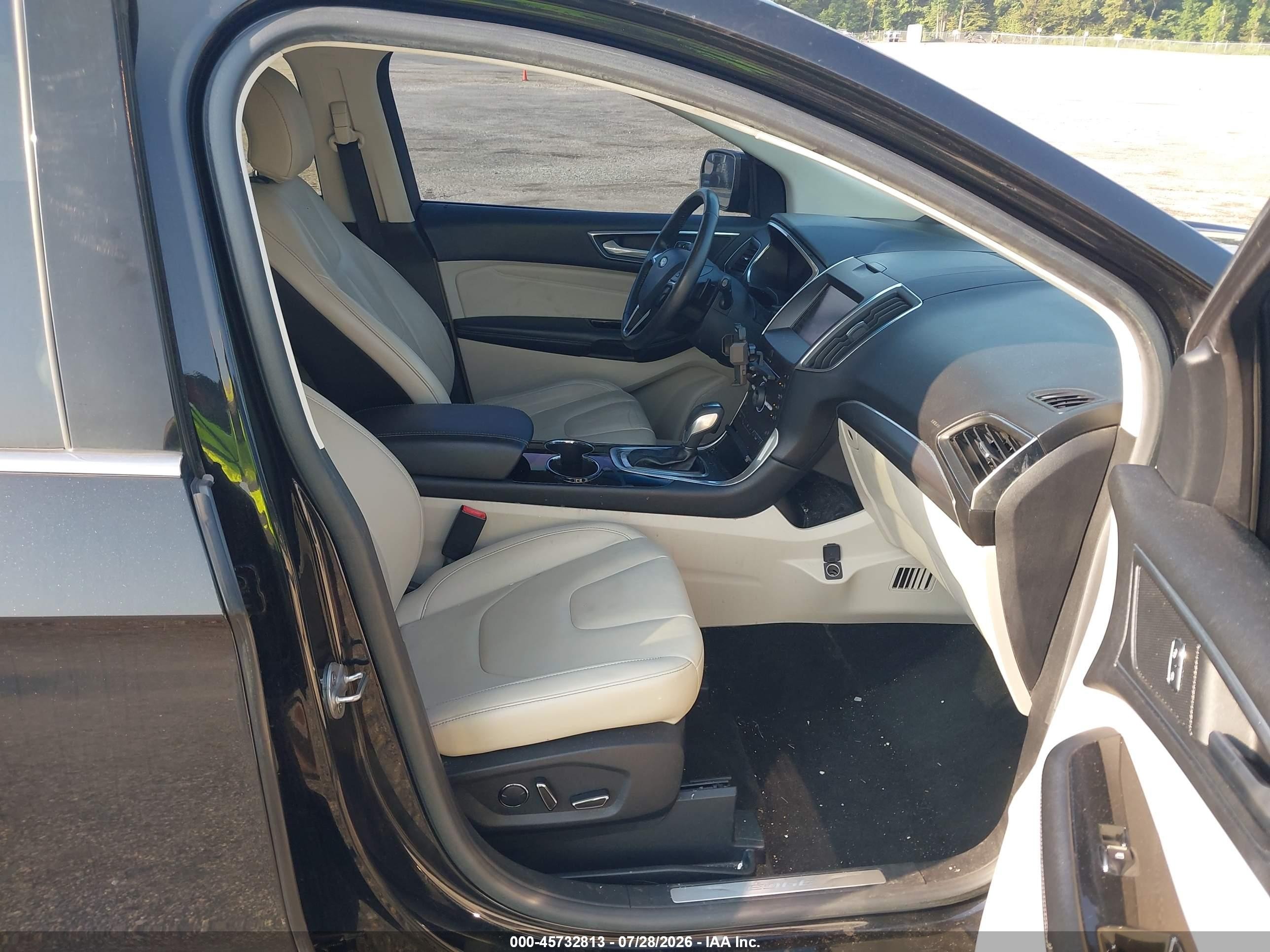 2015 Ford Edge Titanium Black vin: 2FMTK3K94FBB56078